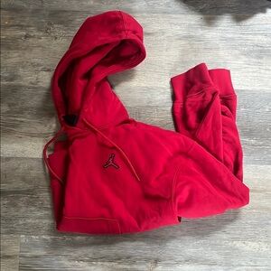 Jordan Red Jacket Vibrant Athletic Style